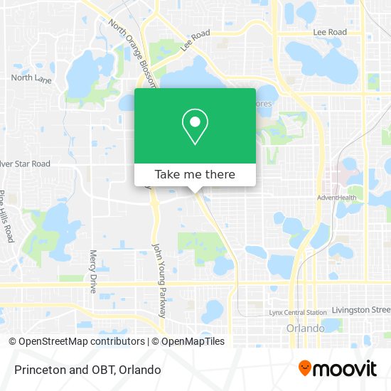 Mapa de Princeton and OBT