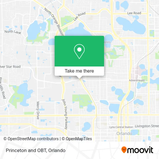 Mapa de Princeton and OBT