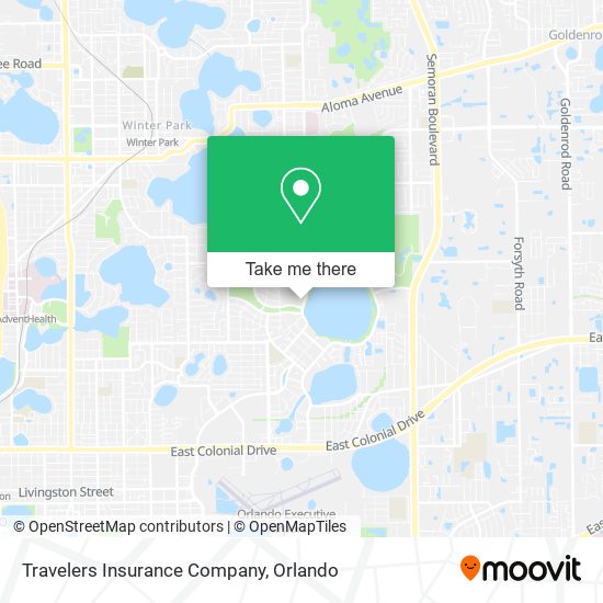 Travelers Insurance Company map