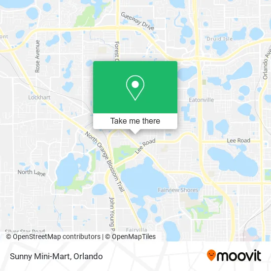 Sunny Mini-Mart map