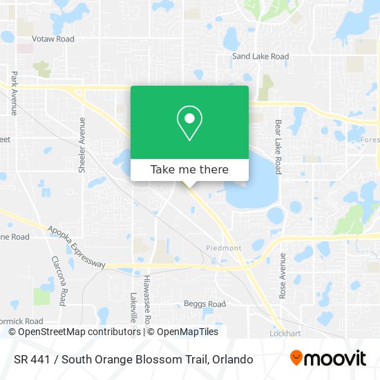 SR 441 / South Orange Blossom Trail map