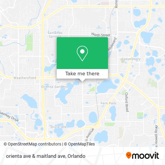 orienta ave & maitland ave map