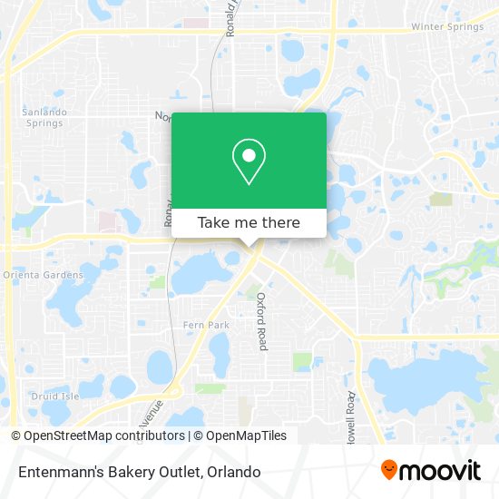 Entenmann's Bakery Outlet map