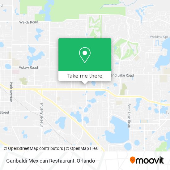 Garibaldi Mexican Restaurant map