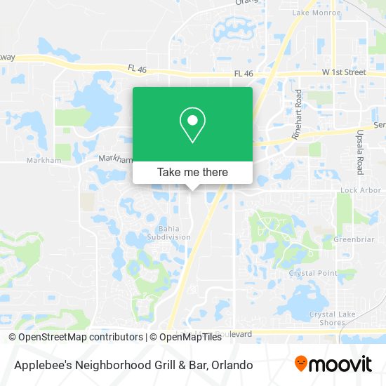 Applebee's Neighborhood Grill & Bar map