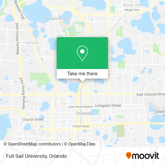 Full Sail University map