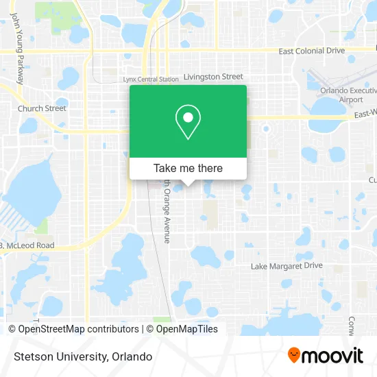 Stetson University map