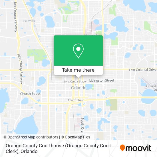 Orange County Courthouse (Orange County Court Clerk) map