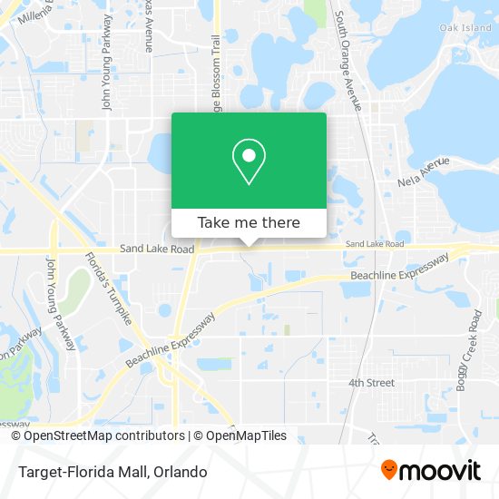 Mapa de Target-Florida Mall