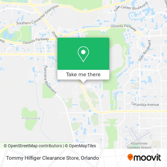 How to get to Tommy Hilfiger Clearance Store in Orlando by Bus?