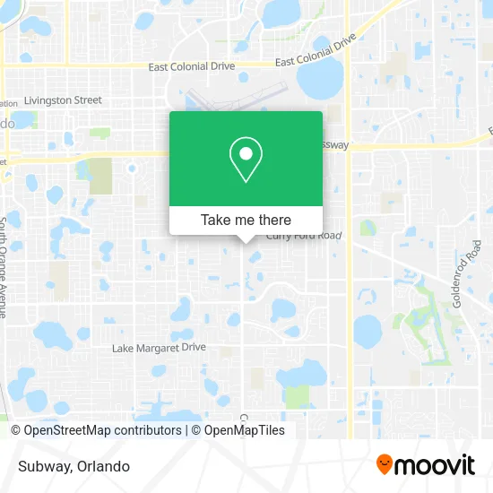 Mapa de Subway