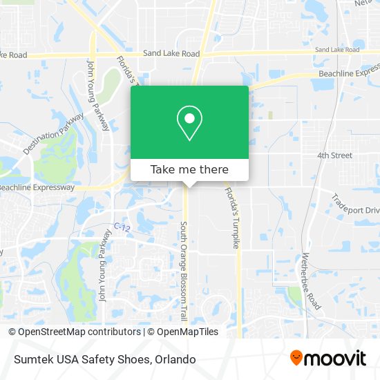 Sumtek USA Safety Shoes map