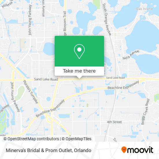 Minerva's Bridal & Prom Outlet map