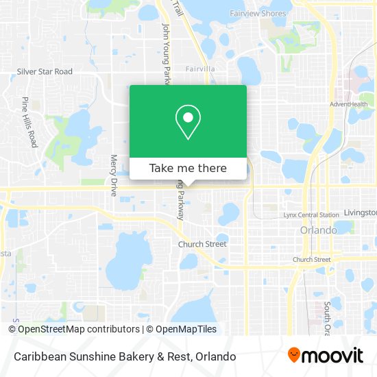 Mapa de Caribbean Sunshine Bakery & Rest