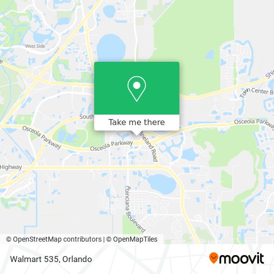 Walmart 535 map