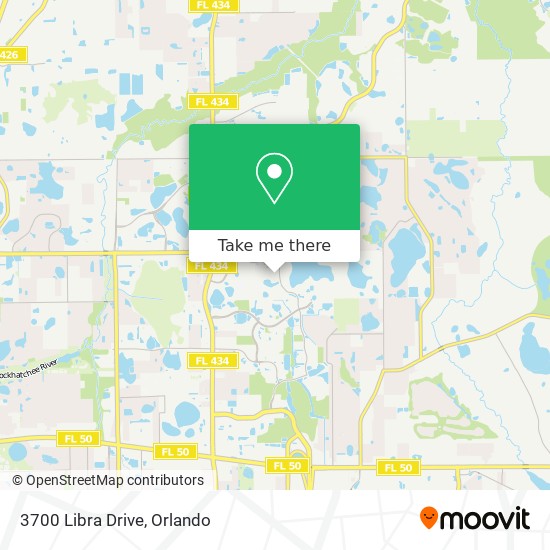 3700 Libra Drive map