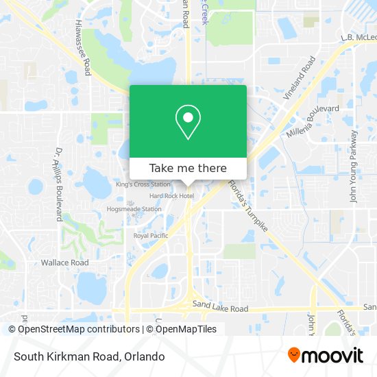 Mapa de South Kirkman Road