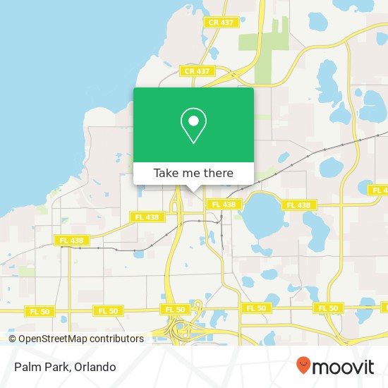 Palm Park map
