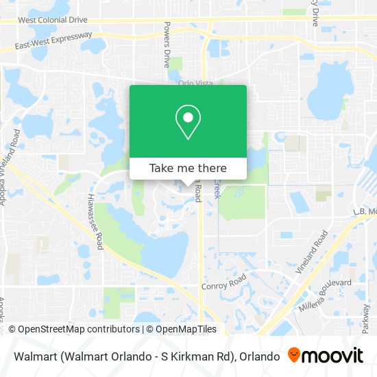 Qual é o melhor Walmart de Orlando?