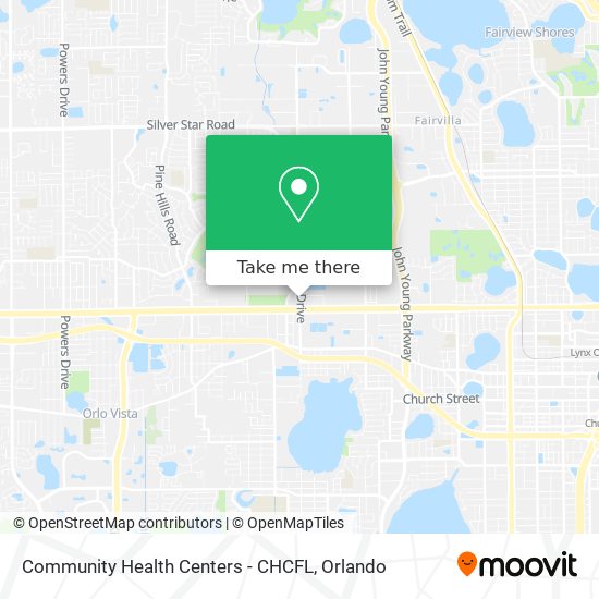 Mapa de Community Health Centers - CHCFL