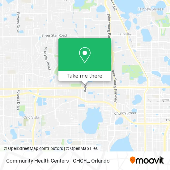 Community Health Centers - CHCFL map