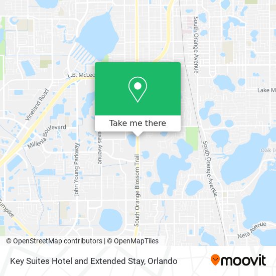 Key Suites Hotel and Extended Stay map