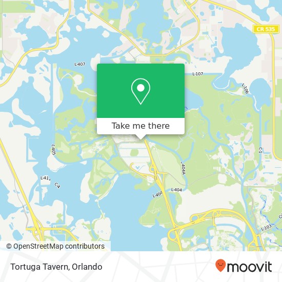 Tortuga Tavern, 1180 Seven Seas Dr Orlando, FL 32830 map