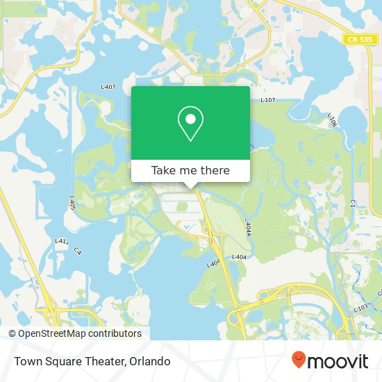 Town Square Theater map