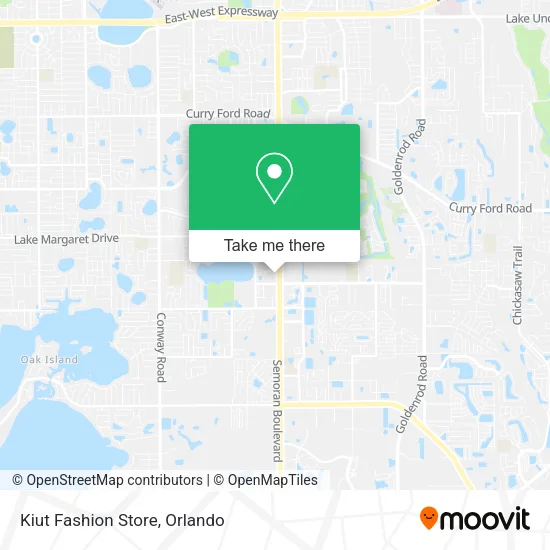 Mapa de Kiut Fashion Store