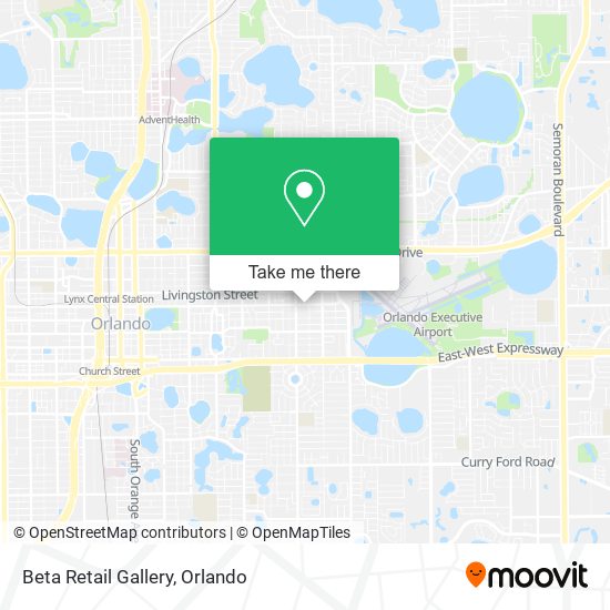 Mapa de Beta Retail Gallery