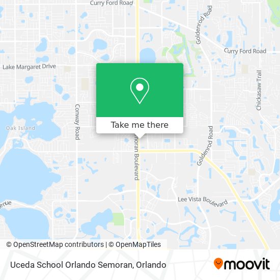 Mapa de Uceda School Orlando Semoran