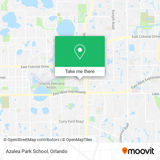 Azalea Park School map