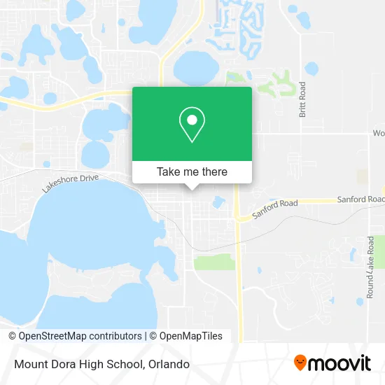 Mapa de Mount Dora High School