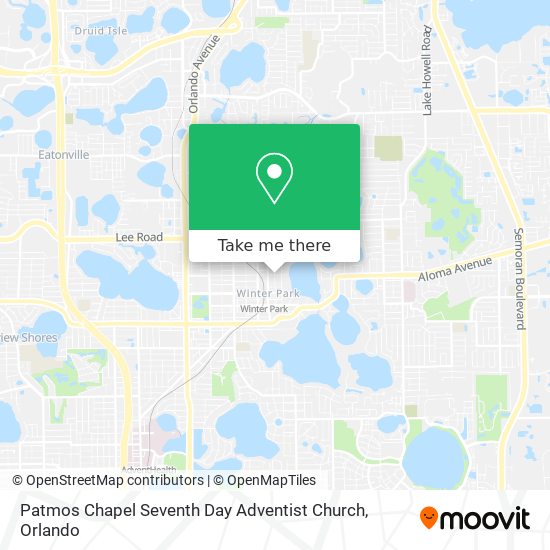 Patmos Chapel Seventh Day Adventist Church map