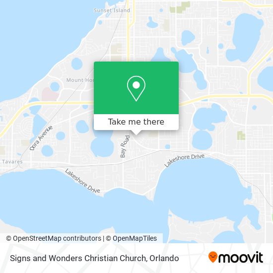Signs and Wonders Christian Church map