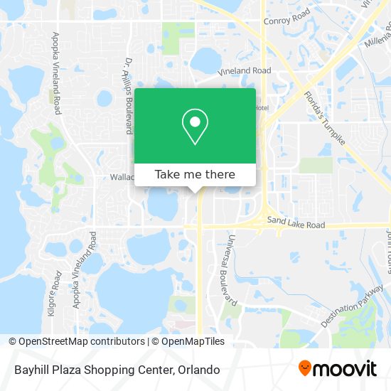 Mapa de Bayhill Plaza Shopping Center