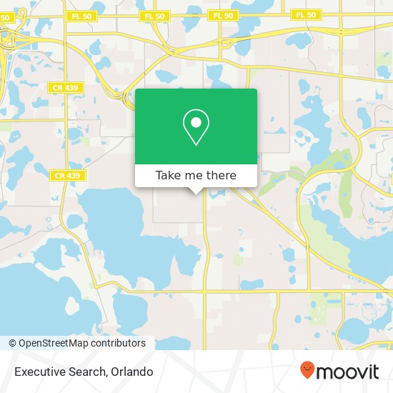 Executive Search map