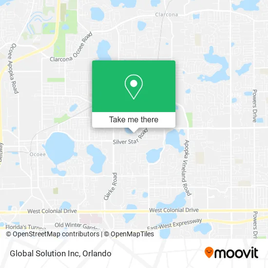 Global Solution Inc map