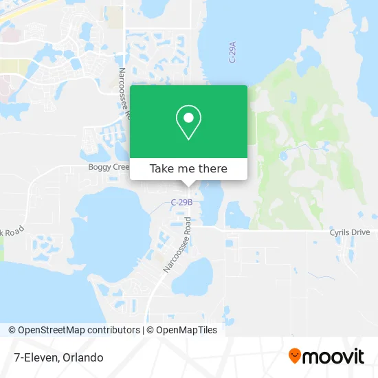 7-Eleven map