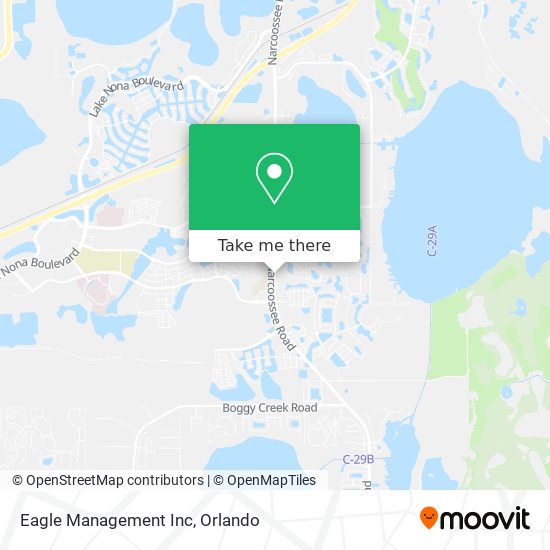 Eagle Management Inc map