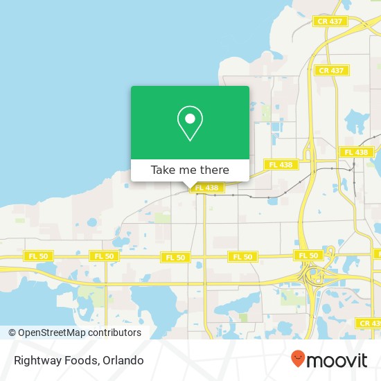 Rightway Foods map