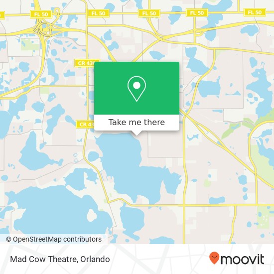 Mad Cow Theatre map