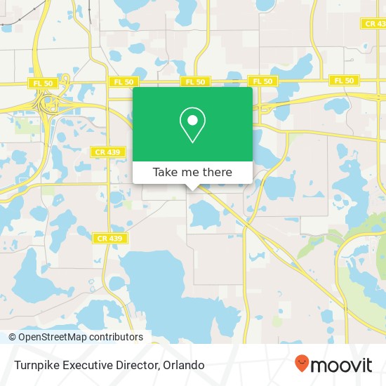 Turnpike Executive Director map