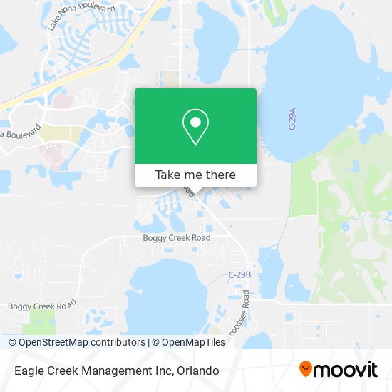 Eagle Creek Management Inc map