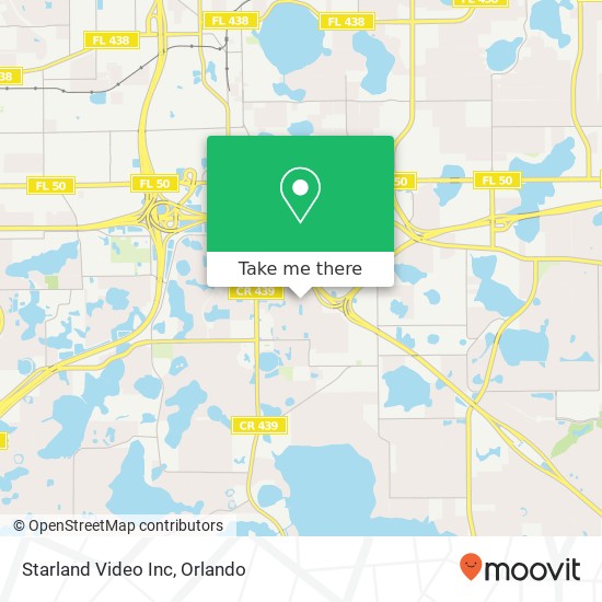 Starland Video Inc map