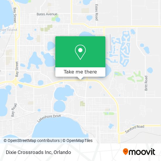 Mapa de Dixie Crossroads Inc