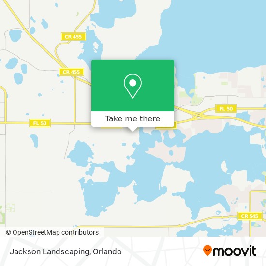 Jackson Landscaping map