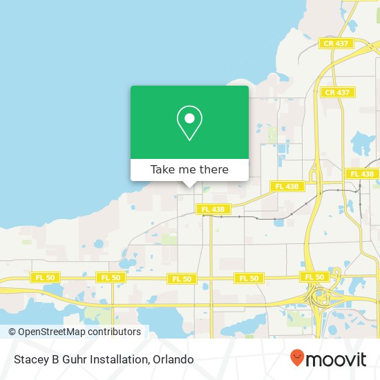 Stacey B Guhr Installation map