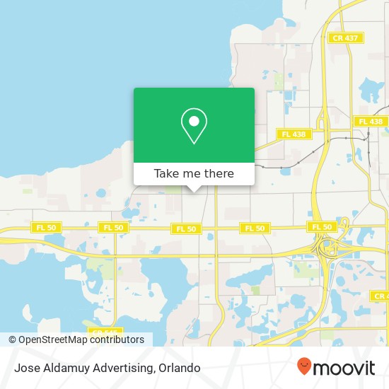 Mapa de Jose Aldamuy Advertising