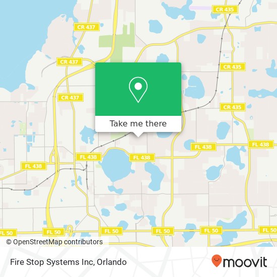 Fire Stop Systems Inc map